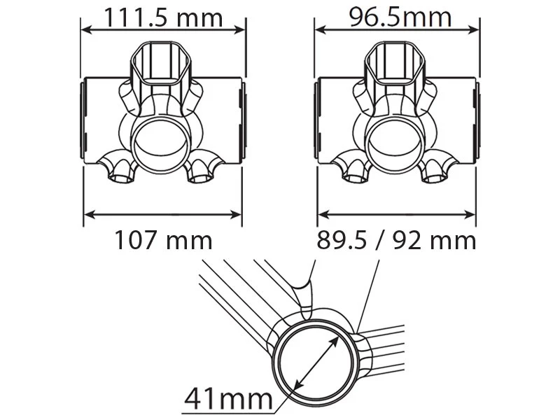 Race Face Boitier PF41 Pour Système Cinch Et Axe 30 Mm 2023 4 Race Face Boitier PF41 Pour Système Cinch Et Axe 30 Mm 2023 – Image 2