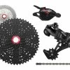 Sram Mini Groupe GX 1x11v Avec Cassette Sunrace MX8 Rouge -VTT PIÉCES SOLDES 367467