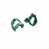 KCNC Clips Gaines Anodisés (X10) - Vert -VTT PIÉCES SOLDES 423906