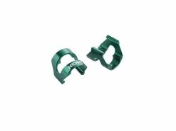 KCNC Clips Gaines Anodisés (X10) - Vert