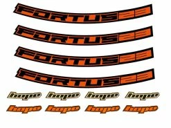 Hope Kit Stickers Pour Jantes Fortus 23 – 29" 2023 -VTT PIÉCES SOLDES 425593
