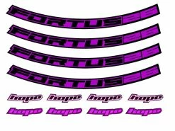 Hope Kit Stickers Pour Jantes Fortus 26 – 29" 2023 -VTT PIÉCES SOLDES 425601 1