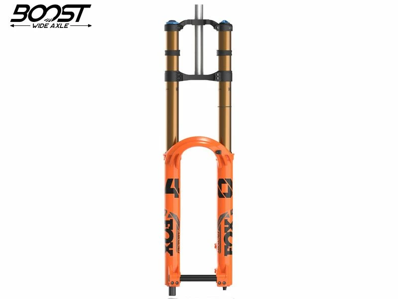 Fox Racing Shox Fourche 40 Float 29" Factory 203 Mm Grip 2 VVC HSC/LSC - Orange 2023 3 Fox Racing Shox Fourche 40 Float 29" Factory 203 Mm Grip 2 VVC HSC/LSC - Orange 2023
