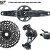 Sram Groupe GX Eagle Gris Lunar 1x12v Avec Pédalier DUB Boost 32T -VTT PIÉCES SOLDES 432273