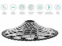 Garbaruk Cassette Standard HG 11 Vitesses Or 9 Garbaruk Cassette Standard HG 11 Vitesses Or -VTT PIÉCES SOLDES 433081 4