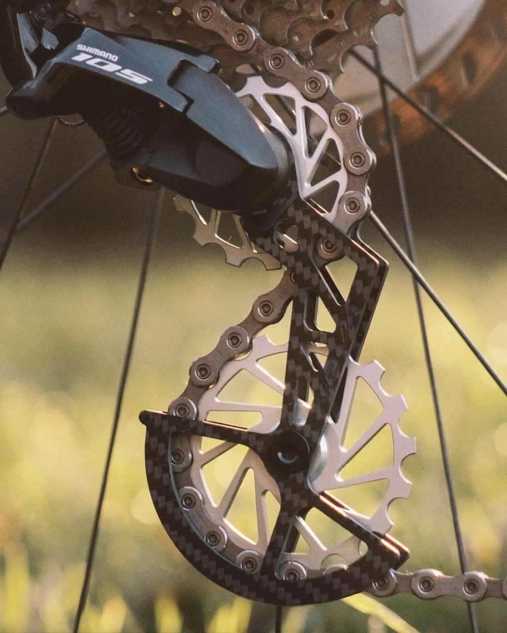 Derailleurs Chape Carbone Nova Ride Shimano Road 4 Derailleurs Chape Carbone Nova Ride Shimano Road – Image 2